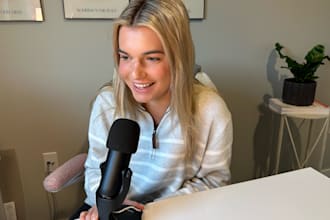 record an american female voiceover for you