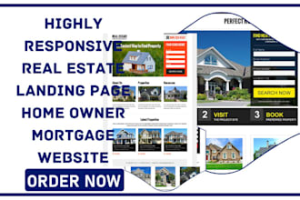design real estate website mortgage realtor investor home buyer website