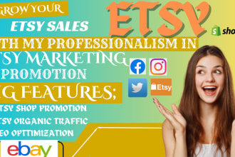 do etsy SEO to boost sales, traffic and etsy store promotion