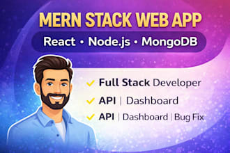 build mern stack web application using react node js