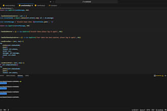 make restapi using expressjs or nextjs