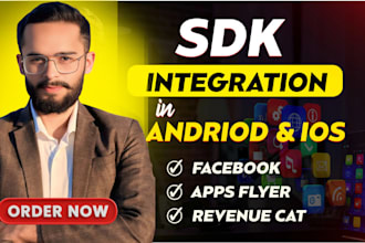 do facebook sdk, appsflyer and revenuecat integration