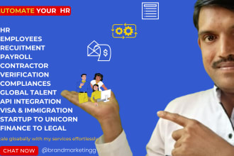 do hr consulting on hiring, payroll, compliances, global talent, immigration