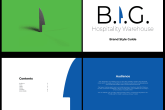 do a brand style guide