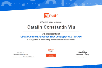 automate manual business processes using uipath rpa robots