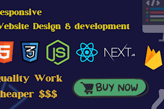 build fully responsive website at low cost