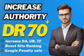 increase domain rating ahrefs DR via high authority link building seo backlinks