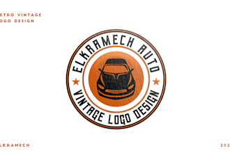 design a vintage or retro logo