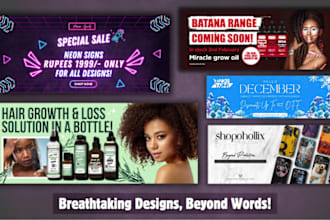 design eye catching website banner for your shopify store on canva