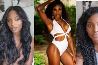 be your ugc black female model for instagram or social media