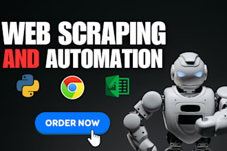 do data scraping, web scraping using python