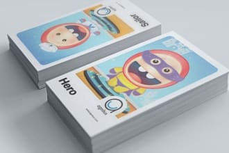 create a board game or a card game design for you