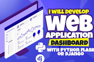 do all python based web projects in flask or django