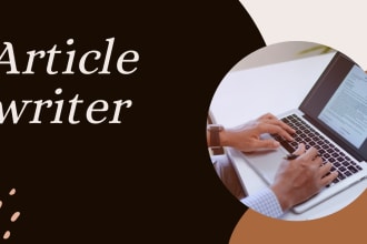 seo friendly article writing for a blog post, product review