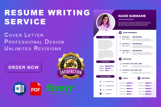 provide resume builder writer, cv maker, update  resume and cover letter usajobs