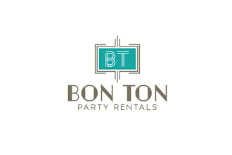 design bon ton party rentals logo