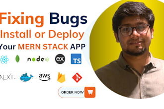 fix bugs, deploy laravel, mern, react, node, nextjs app in 24 hours