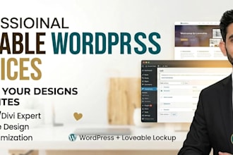 convert lovable ai website to wordpress with elementor