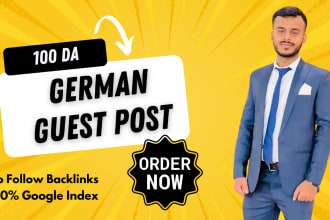 build quality german high authority guest post dofollow white hat SEO backlinks