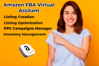 be amazon fba virtual assistant for private label, amazon ppc expert