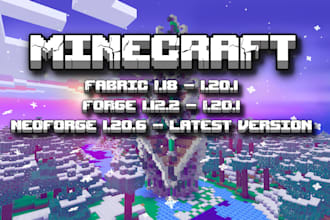 make minecraft mods for you