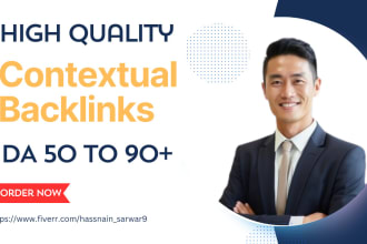 create dofollow contextual backlinks  high da authority link building service