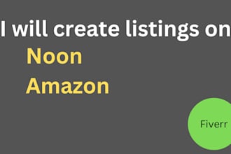 do bulk listing on noon and amazon
