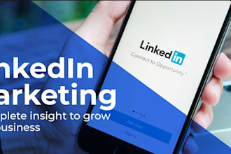 do the linkedin marketing and social media marketing