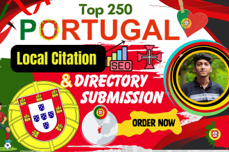 do 250 live portugal local citations for portuguese local seo