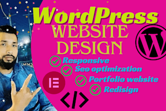 do wordpress website design make responsive and animated