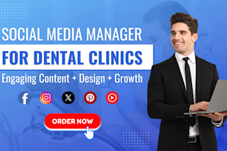 manage and design your dental clinic social media professionally