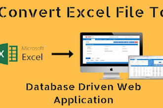 transform excel to online software