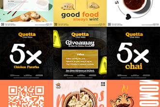 design 3 high quality grid post for your social media page