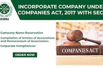 incorporate company with secp in pakistan
