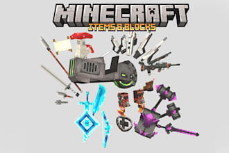 do item and block modeling, texturing in blockbench