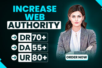 increase domain rating ahrefs dr domain authority da ur with authority backlinks