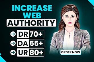 increase domain rating ahrefs DR domain authority with SEO backlinks