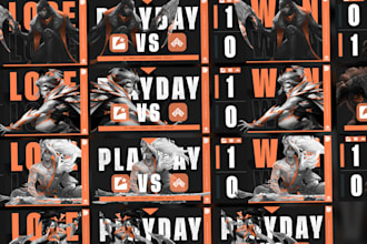 design esports posters and flyers graphics for gaming events