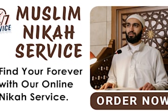 lead online wedding with witness and wedding certificate