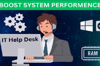 clean up, optimize, speed up windows 11 computer, laptop, PC