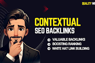 create 500 contextual high quality mix backlinks