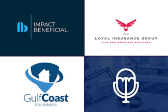 make consulting insurance business logo design