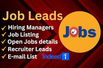 find hiring managers and job leads for recruiters