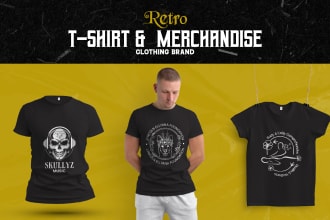 retro t shirt and merchandise clothing brand