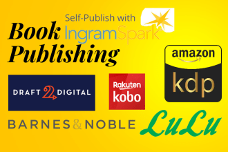 publishing book on amazon kdp, ingramspark, book formatting, kindle publishing