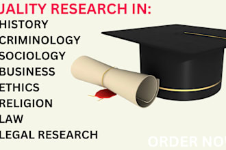 do criminology, ethics, law, legal research, and religion