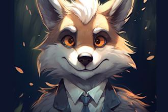 draw your furry oc or fursona art