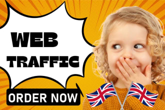 do massive organic USA,UK website traffic to increase sales