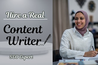 be your SEO website content writer, website copywriter, or landing page copy