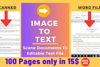 convert jpeg  image to text edit scanned documents to word